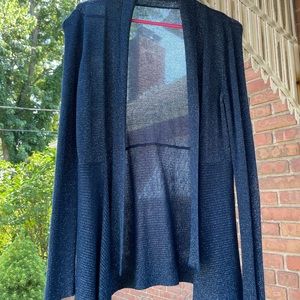 Blue shimmer sweater